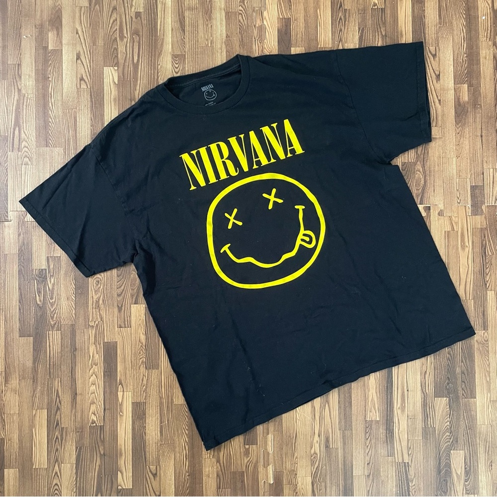 Nirvana Short Sleeve T-Shirt Black XL
